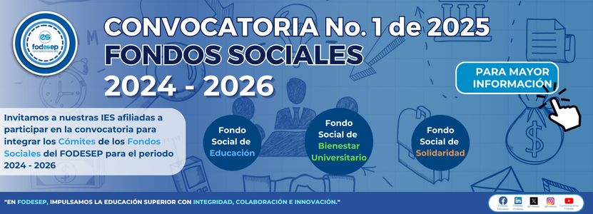 Convocatoria Fondos Sociales 2025